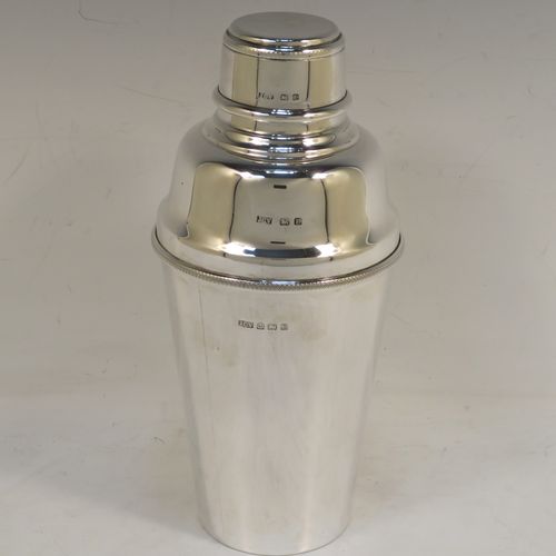 Antique Silver Cocktail Shakers