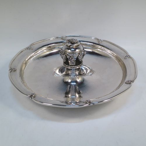 Antique Silver Bread Dishes