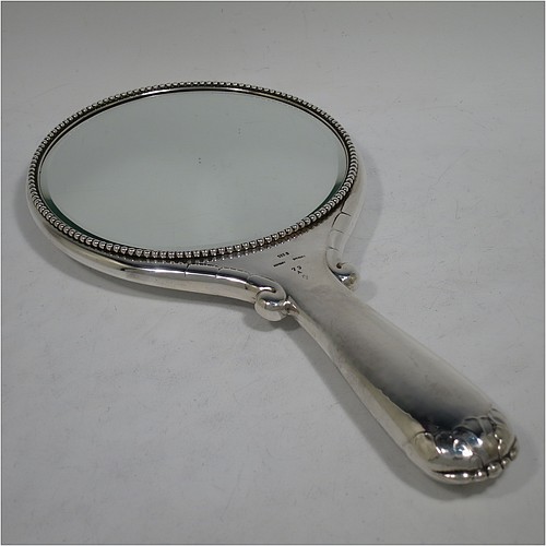 Antique Silver Hand Mirrors