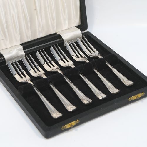 Antique Silver Cake Forks