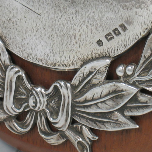 Sterling silver Cricket trophy plaque made in London, 1920. Height 23 cms, width 18.5 cms.