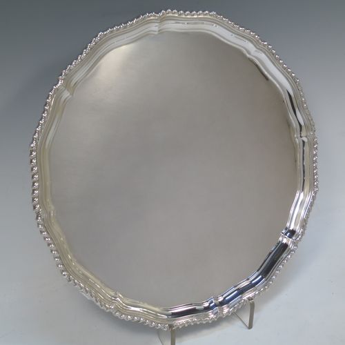 Antique Silver Medium Salvers