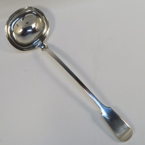 Antique Silver Soup Ladles