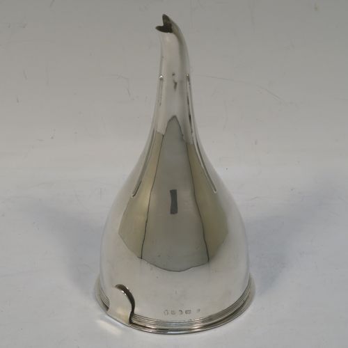 Antique Silver Wine Funnels